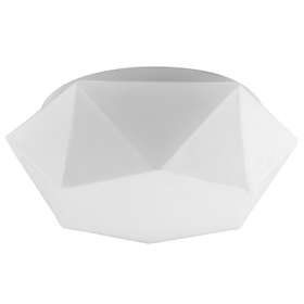 Plafoniera Gea alb 1x12W LED, sticla 