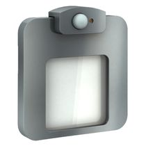 Spot Moza LED inox, lumina rece, senzor miscare, 1.4W, 230V, IP20