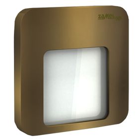 Spot Moza LED gold, lumina rece, 0.56W, 14V, IP44