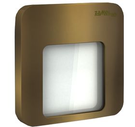 Spot Moza LED gold, lumina rece, 1.1W, 230V, IP20