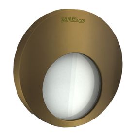 Spot Muna LED gold, lumina rece, 1.1W, 230V, IP20 