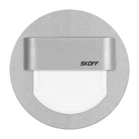 Spot Rueda LED aluminiu, lumina rece, 0.8W, 10V, IP20